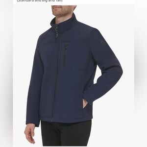 Calvin Klein Men's Dark Blue Performance Jacket